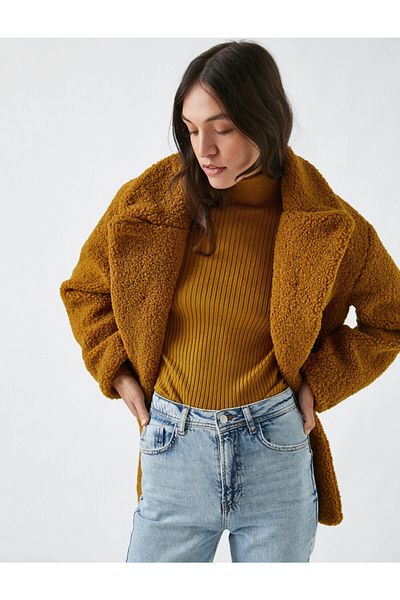 Koton Plush Coat
