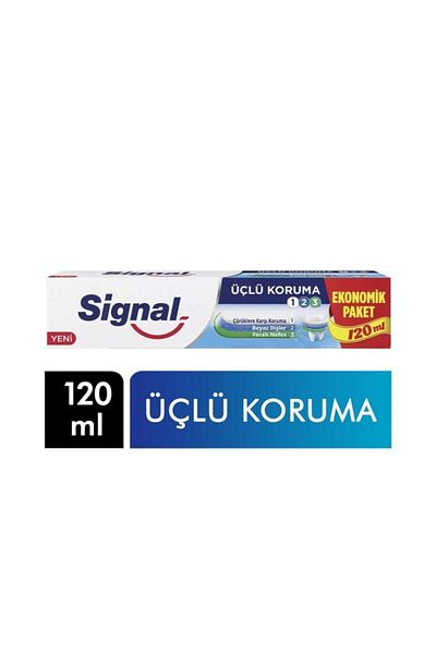 Signal معجون أسنان ثلاثي الحماية 120 مل