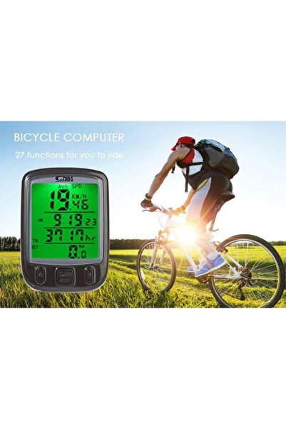 Sunding Sd563 Bisiklet Km Hız Göstergesi Sayacı Su Geçirmez Lcd
