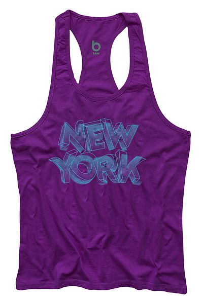 BLUU Newyorkstr Fitness Gym Tank Top Αθλητής