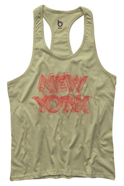 BLUU Newyorkstr Fitness Gym Tank Top Αθλητής