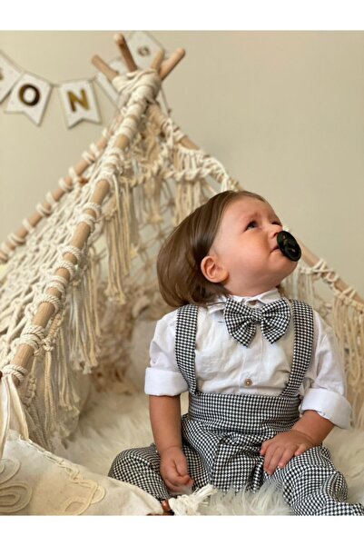 Ares Kids Fashion هاوندزتوث سلوبيت أسود أبيض