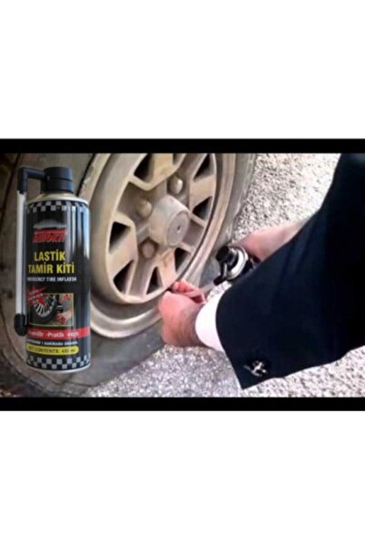 Ankaflex Oto Araç Lastik Şişirme Kolay Lastik Tamir Kiti Hızlı Lastik Şişirme...