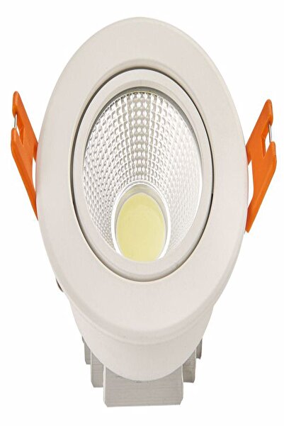 Noas 5w Led Spot Beyaz Kasa Beyaz Işık 2 Adet