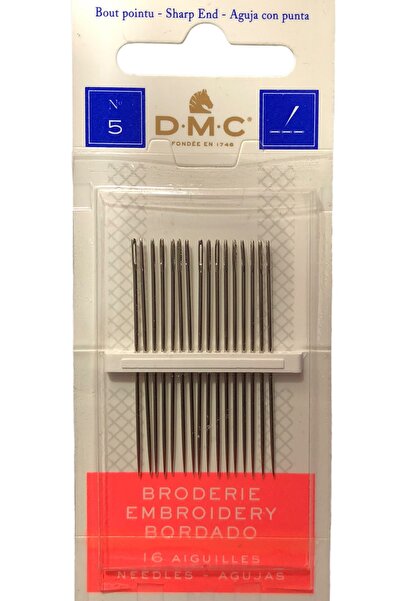 Dmc Nakış & Iğne Oyası Iğnesi No: 5 Broderıe Embroıdery