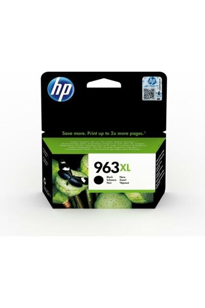 HP 963xl Yüksek Kapasite Black Siyah Kartuş 3ja30a