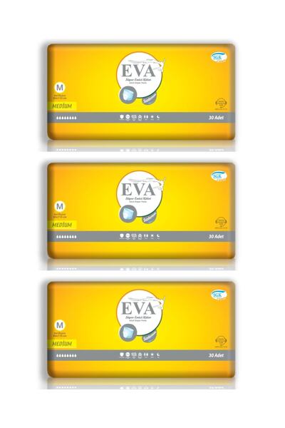 EVA Classic Panties 90 Pieces Large Women Men Patient Diapers