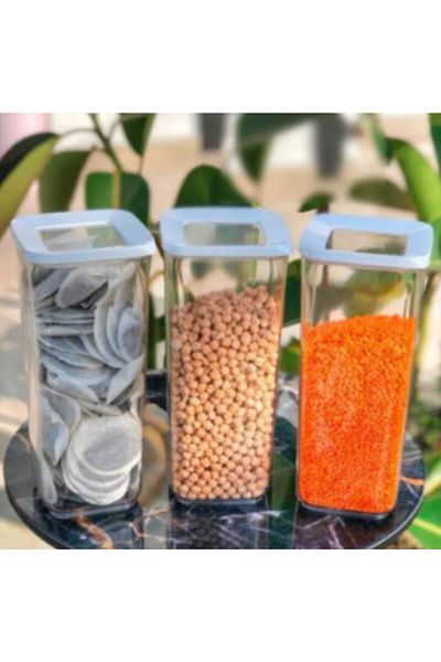 VİP AHMET Storage Container 1700 ml 3 Pieces