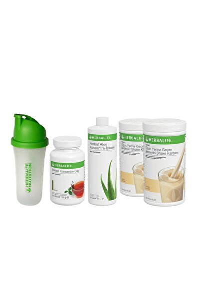 Herbalife 2 Vanilyalı Shake 100gr Klasik Çay Aloe Konsantre Içecek Aylık Başl...