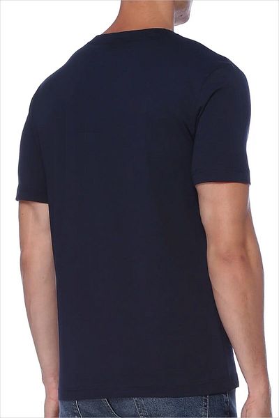AYYILDIZ Ανδρικό μπλουζάκι Navy Blue με λαιμόκοψη 59521