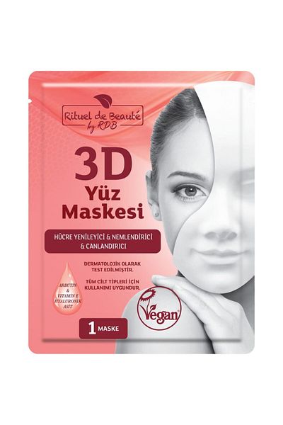 Rituel De Beaute 3D Facial Mask and Moisturizer - Revitalizing