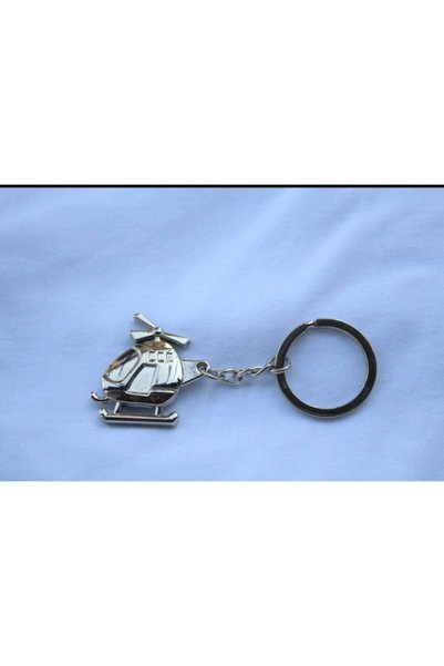 TahtakaleTicaret 3D Helicopter Keychain
