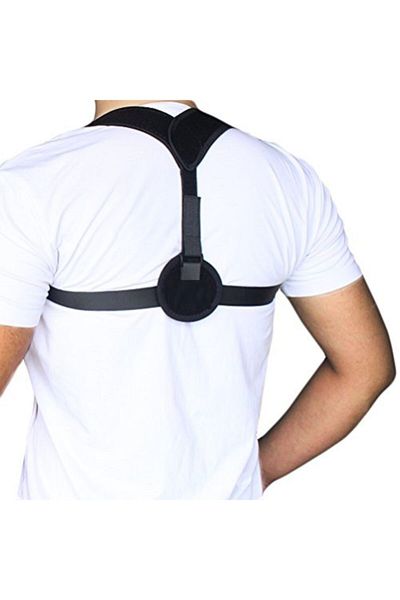 ZEYZEN Unisex Black Posture Corrector Body Corset