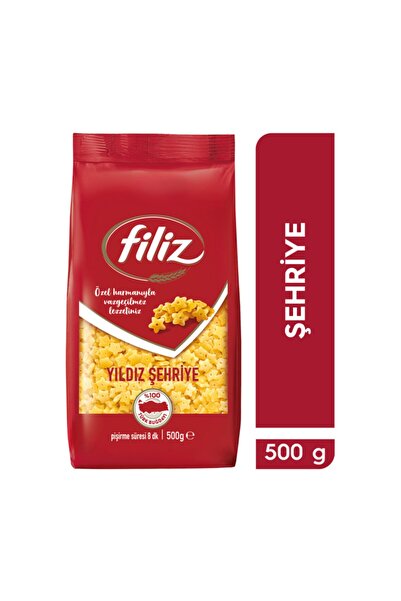 FİLİZ Yıldız Şehriye 500 G x 2 Adet 1 Kg