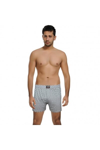 TOZCU TEKSTİL Ανδρικό μαύρο Cihan Star 3 τεμαχίων συνδυασμένο μπόξερ