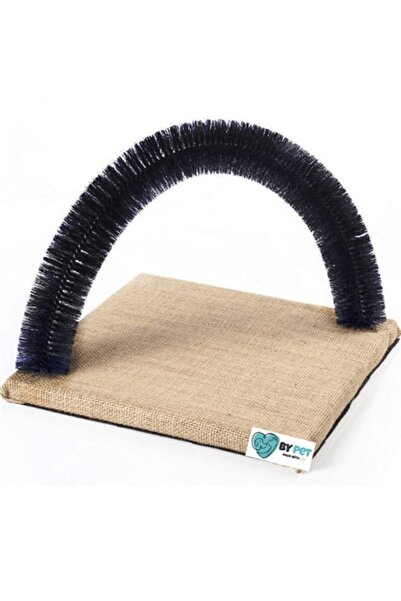 BYPET فرشاة للقطط السوداء للحكة والفرك ولوحة التدليك