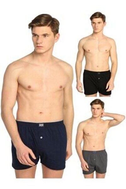 Tutku Ανδρικά Μαύρα Μικτά Βαμβακερά Μποξεράκια 7 τεμαχίων 0117