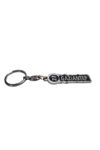 FERMAN HEDİYELİK Gaziantep 27 Model Steel Plate Keychain