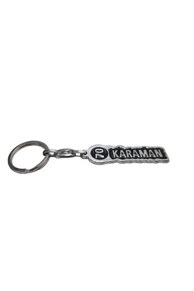 FERMAN HEDİYELİK Karaman 70 - Steel Plate Keychain
