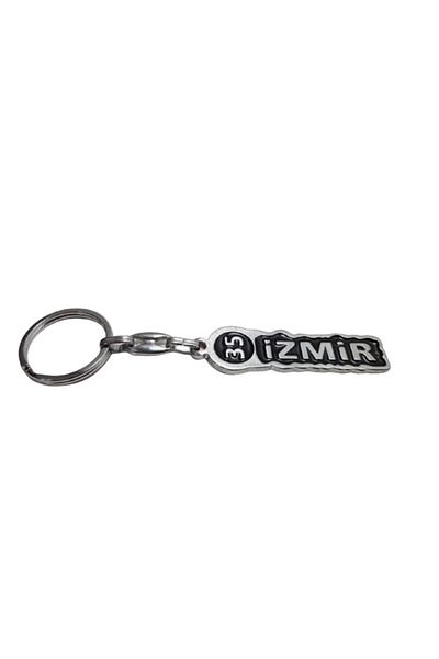 FERMAN HEDİYELİK Izmir 35 - Steel Plate Keychain