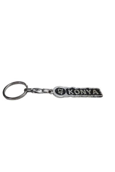 FERMAN HEDİYELİK Steel Plate Keychain - Konya 42