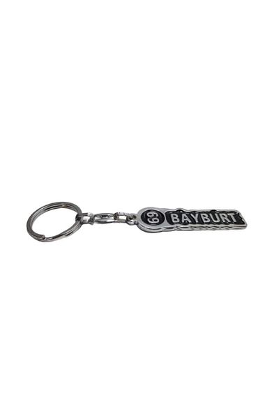 FERMAN HEDİYELİK Bayburt 69 Model Steel Plate Keychain