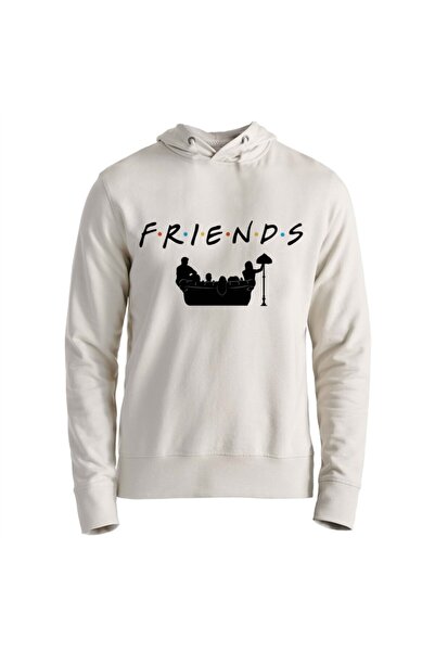 Alfa Tshirt Unisex Ecru Printed Sweatshirt