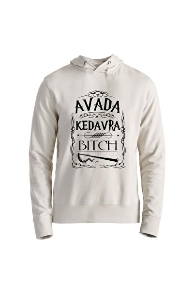 Alfa Tshirt Unisex Ecru Printed Sweatshirt