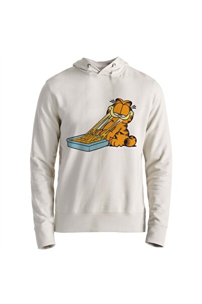 Alfa Tshirt سويت شيرت نسائي من Garfield باللون البيج
