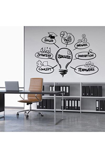 Modatools ملصق حائط تحفيزي لنجاح غرفة الدراسة المكتبية