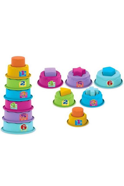 DEDE Cheerful Towers 14 Pieces