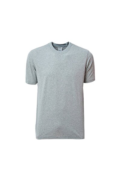 Ceylin Unisex Gri Kısa Kollu T-shirt