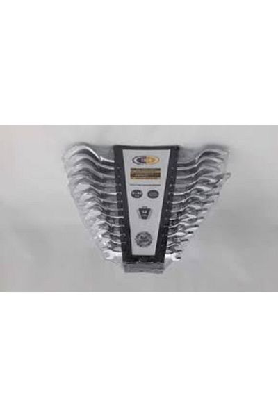 Solid مجموعة مفاتيح مفتوحة من Solid مكونة من 12 قطعة مقاس 6-32 مم