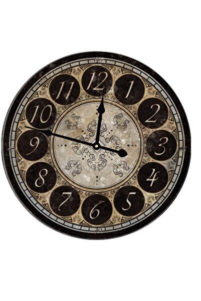 Markakanvas Yuvarlak Duvar Saati