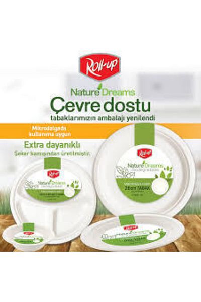 Roll-Up Roll Up Nature Dreams Plate 26 Cm 50's