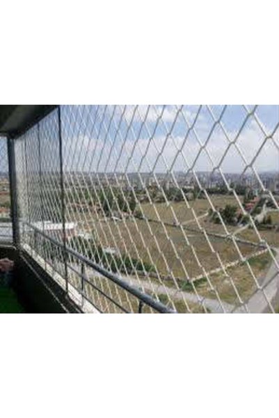 ünal file 6 Mm 1,50 X 4 Metre Balkon Güvenlik Filesi Çocuk Emniyet Ağı Merdiven Güvenlik Filesi Güvenlik Ağı