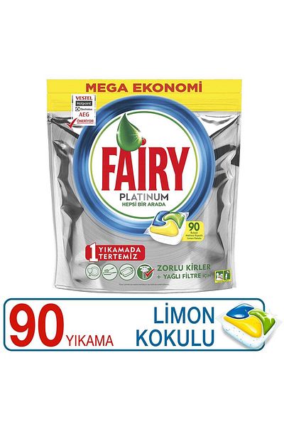 fairy bulasik makinesi deterjani ve