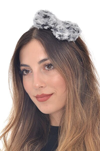 hahai accessories تاج دوار رقيق للسيدات من Hahai باللون الرمادي المتدرج