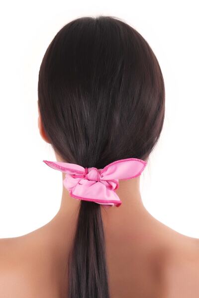 hahai accessories Hahai Women's Bow Model Scrunchie Buckle