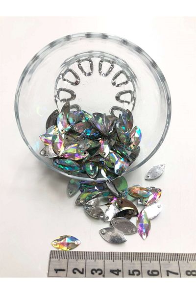 Hobigram Ποικιλία χάντρες Janjanlı Color Shuttle Plastic Strut Stone (20 GR) – Χάντρες, Κομψό Σχέδιο – Χάντρες – Μπον