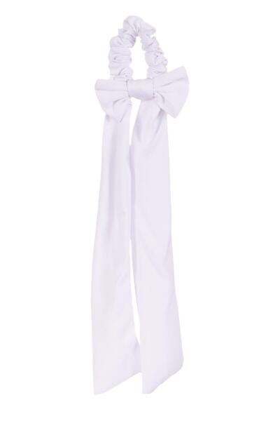 hahai accessories Hahai Women's Long Ribbon Model Scrunchie Buckle