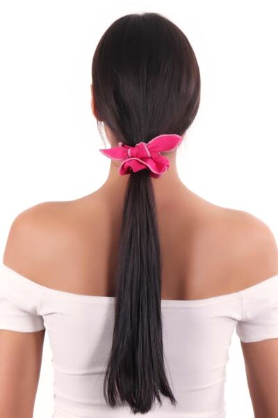 hahai accessories Hahai Women's Bow Model Scrunchie Buckle