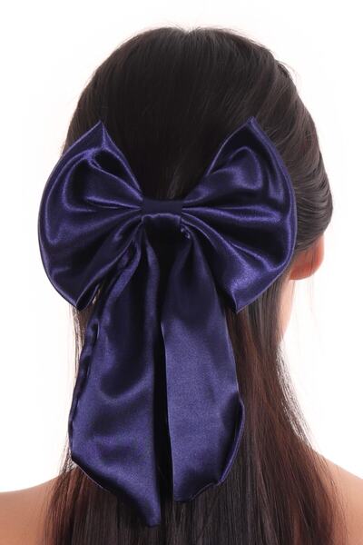 hahai accessories Hahai Women's Ribbon Formed Satin Fabric Automatic Buckle