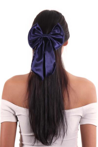 hahai accessories Hahai Women's Ribbon Formed Satin Fabric Automatic Buckle