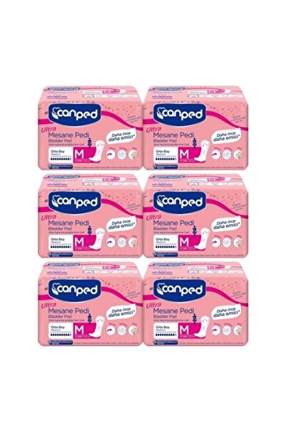 Canped Mesane Pedi Ultra Orta Boy Normal 12 Li X 6 Adet