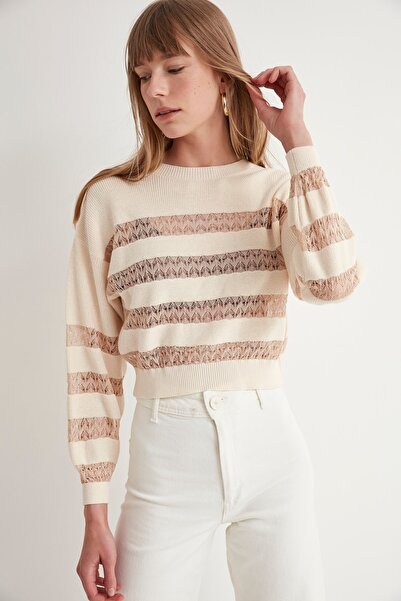 JOIN US Pullover - Beige - Normal