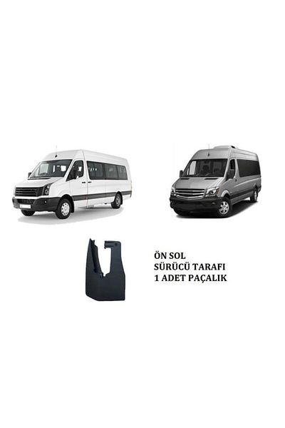 Marka Sprinter - Crafter Original Type Mudguard Front Left Dust Cover 2006-2020