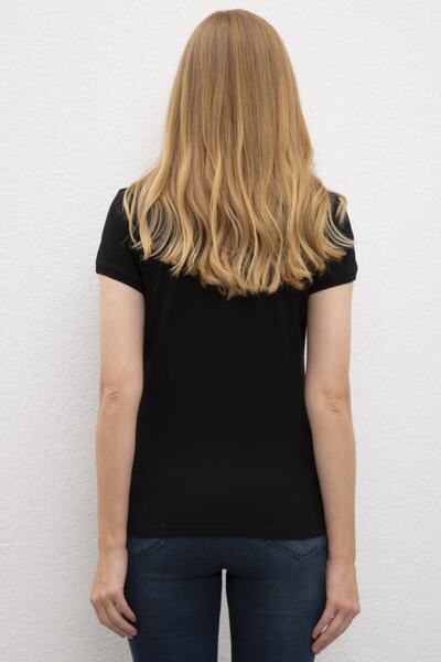 U.S. Polo Assn. Women's Black T-shirt