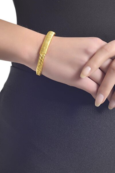 LABALABA KADIN ALTIN RENK  KAPLAMA BOHEM  BİLEKLİK