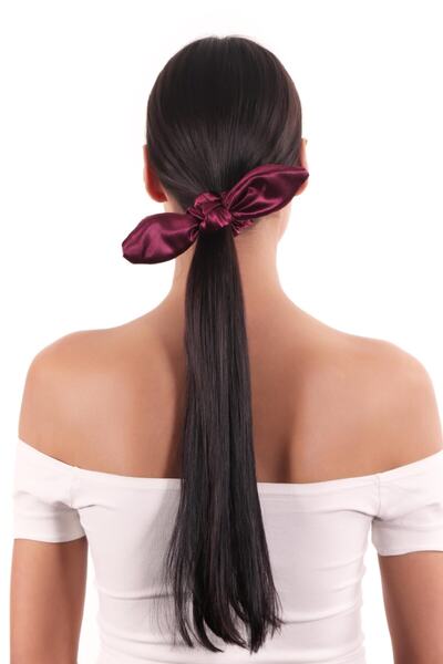 hahai accessories Hahai Women's Bow Model Scrunchie Buckle